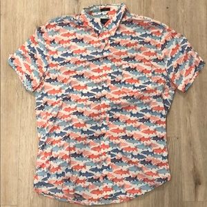 JCrew Men’s Short Sleeved Button Up